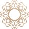 Ekena Millwork Reims Wood Fretwork Pierced Ceiling Medallion, Alder, 40"OD x 15 1/4"ID x 3/8"T CMWP40X40X0375REAL - alternate 1